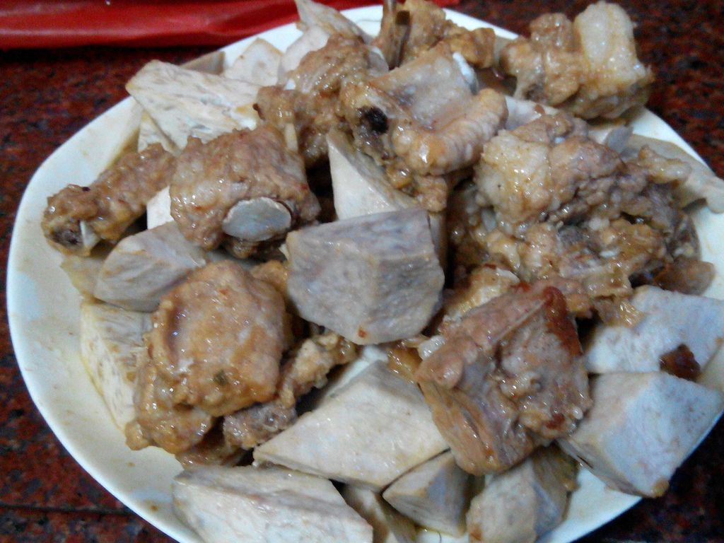 香芋蒸排骨