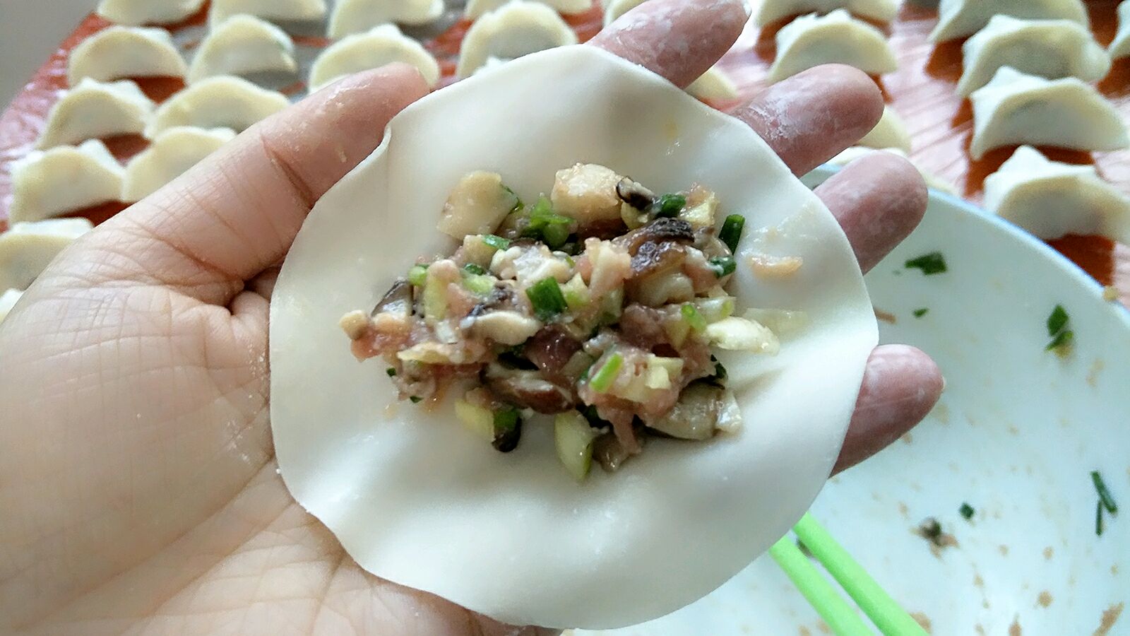 香菇猪肉饺子