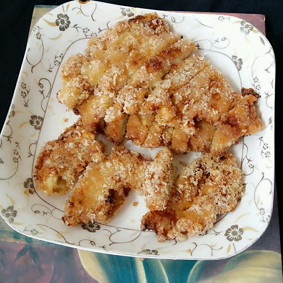 炸鸡胸肉#单挑夏天