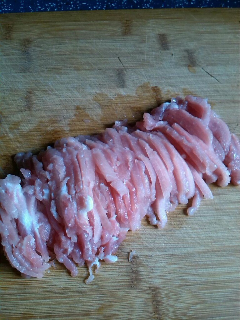 冬笋肉丝