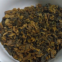 自家的干菜 很香的 最好不要用梅菜等太细的酱菜会粘.