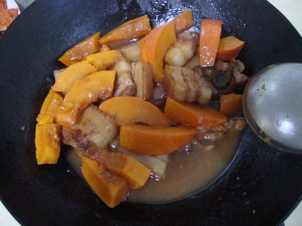 南瓜烧肉
