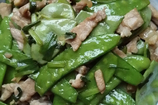 豌豆炒肉怎么做_豌豆炒肉的做法_豆果美食