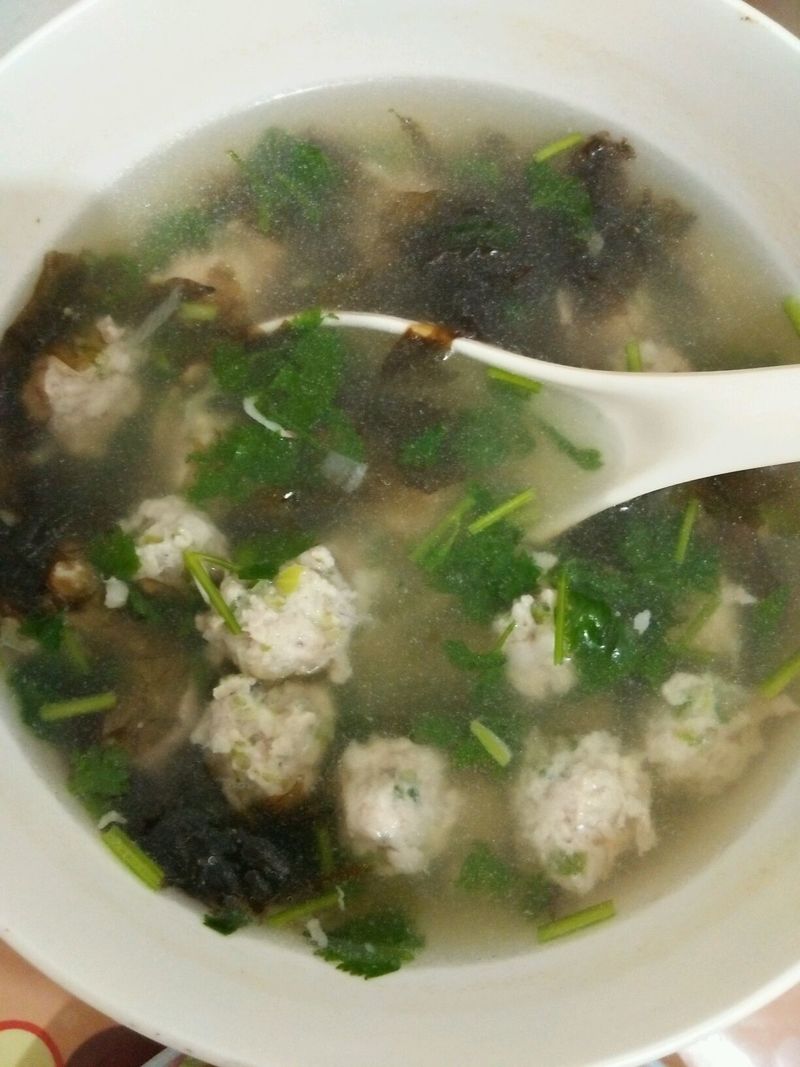 紫菜丸子汤