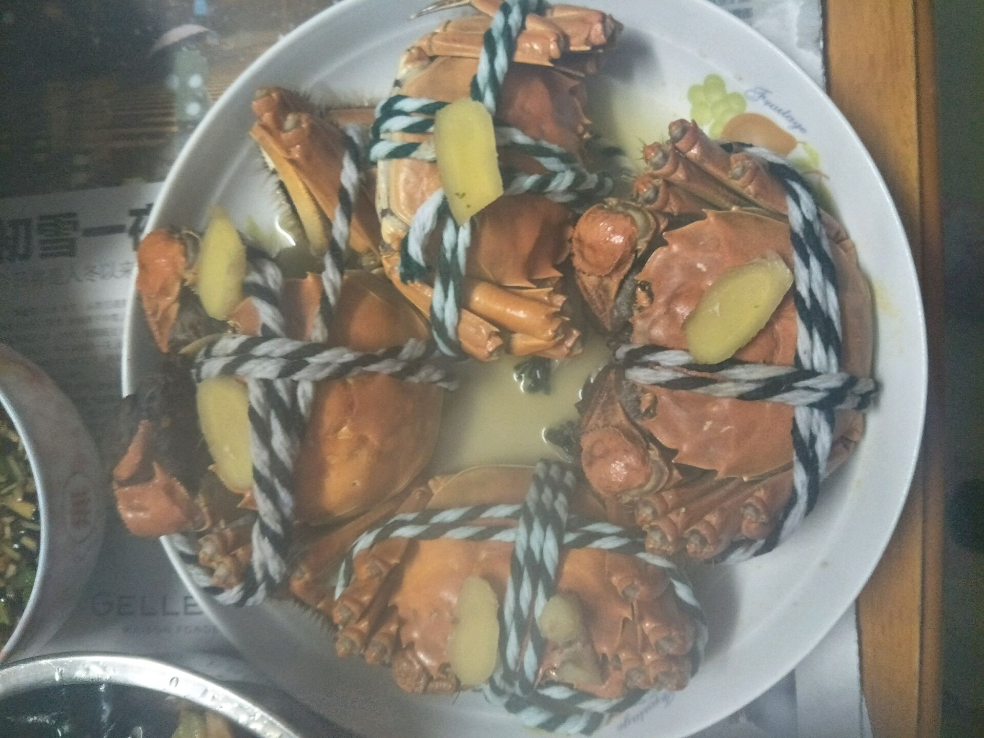 清蒸大闸蟹