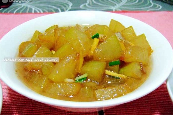 干蚝焖冬瓜怎么做好吃
