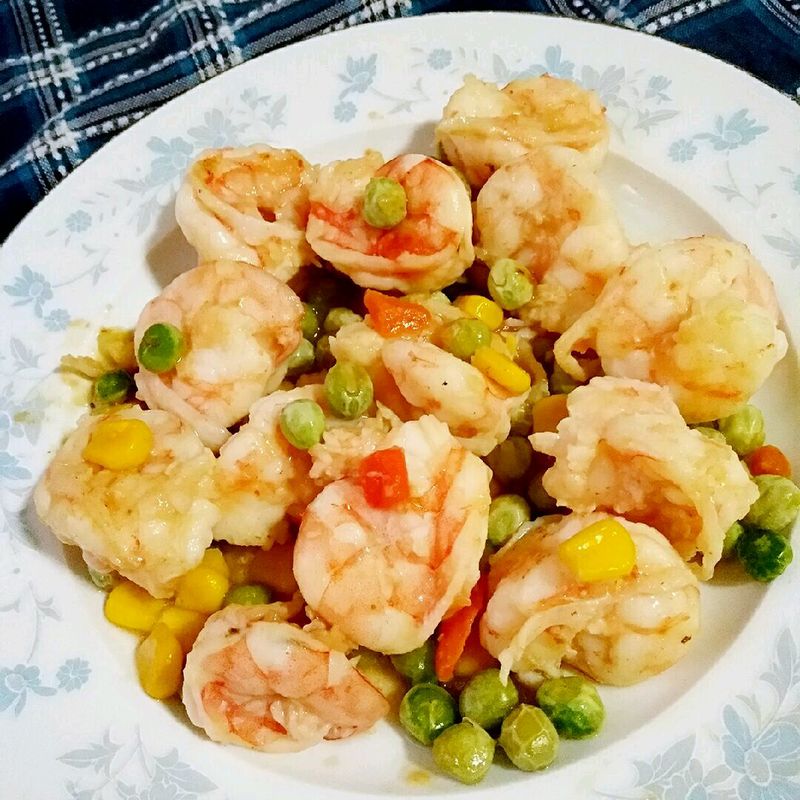 什锦虾球怎么做_什锦虾球的做法_沙小囡_豆果美食