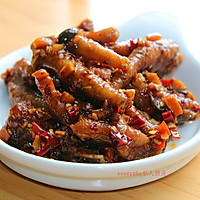 开胃零食,酱汁鸡爪