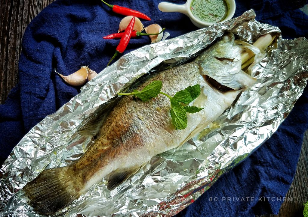 锡纸香茅焗鱼的做法