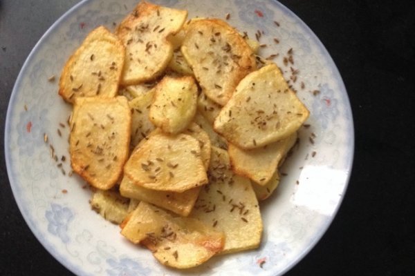 孜然土豆片的做法