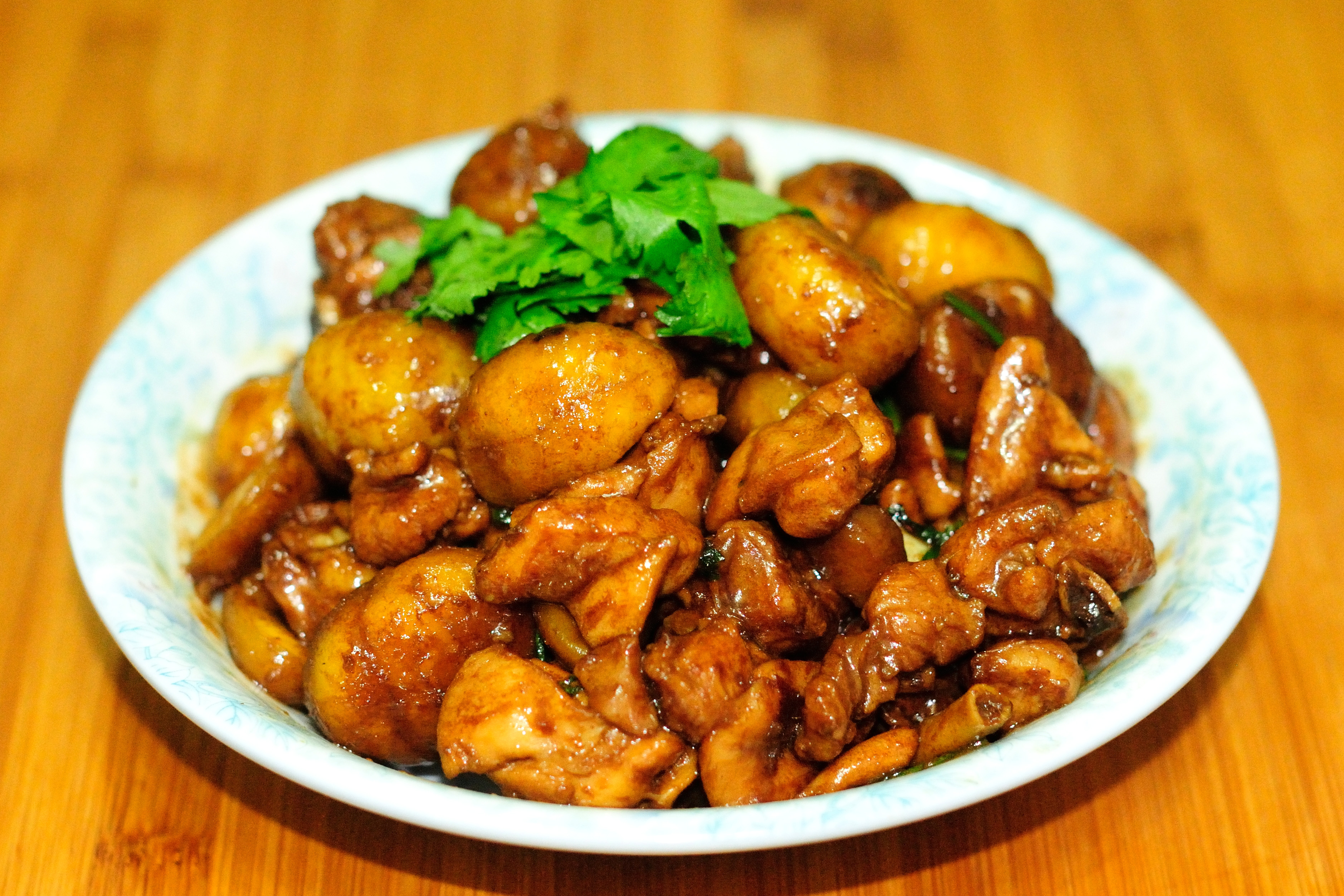 红烧板栗鸡块 金秋时节最应季的家常菜