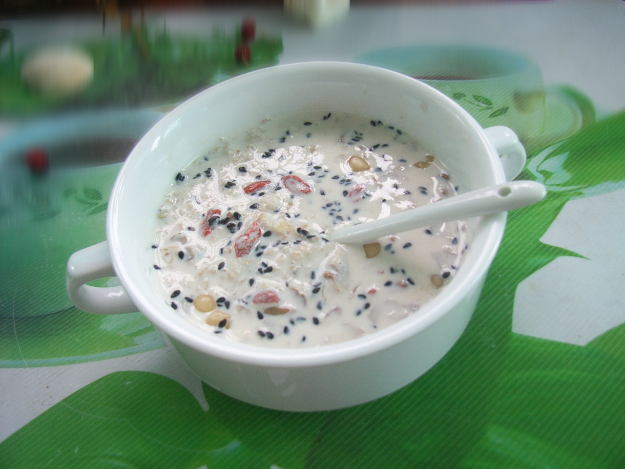 薏仁牛奶粥