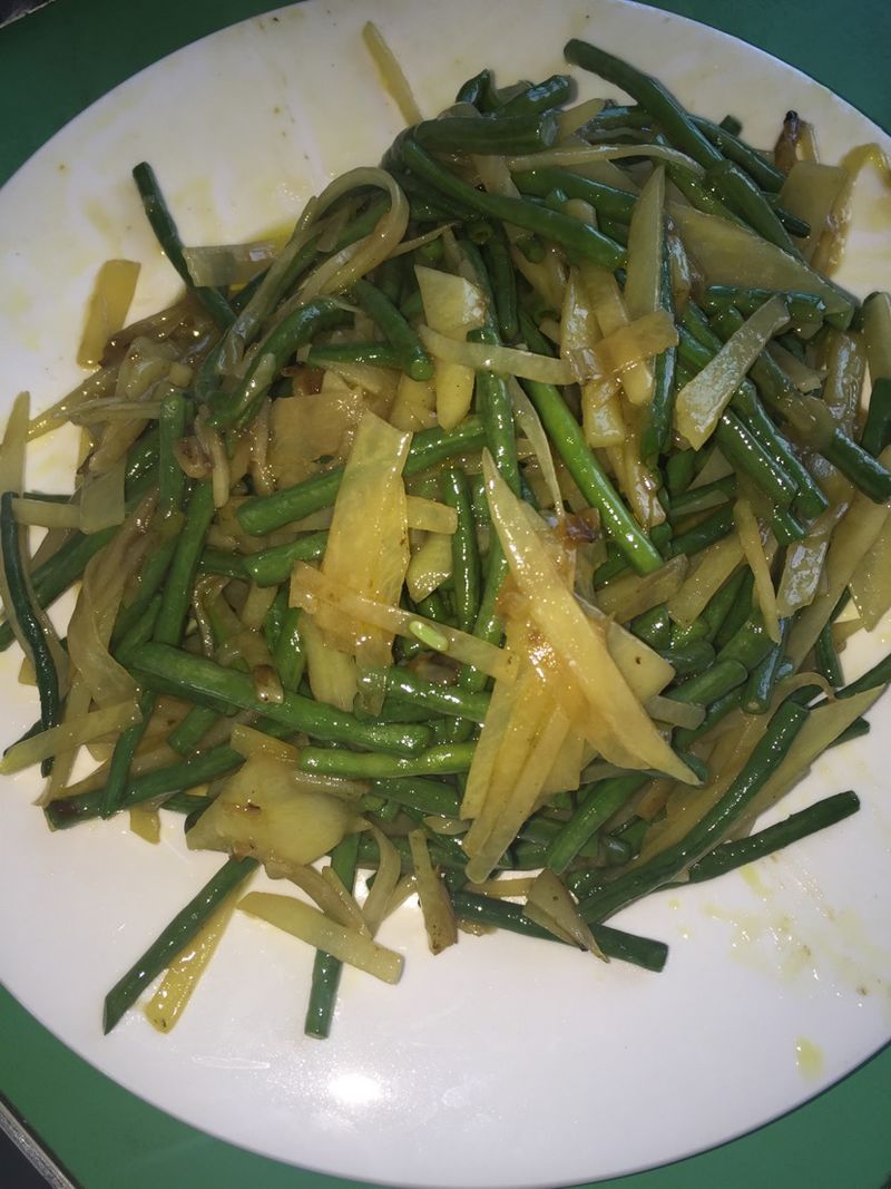 家常菜(豇豆土豆丝)