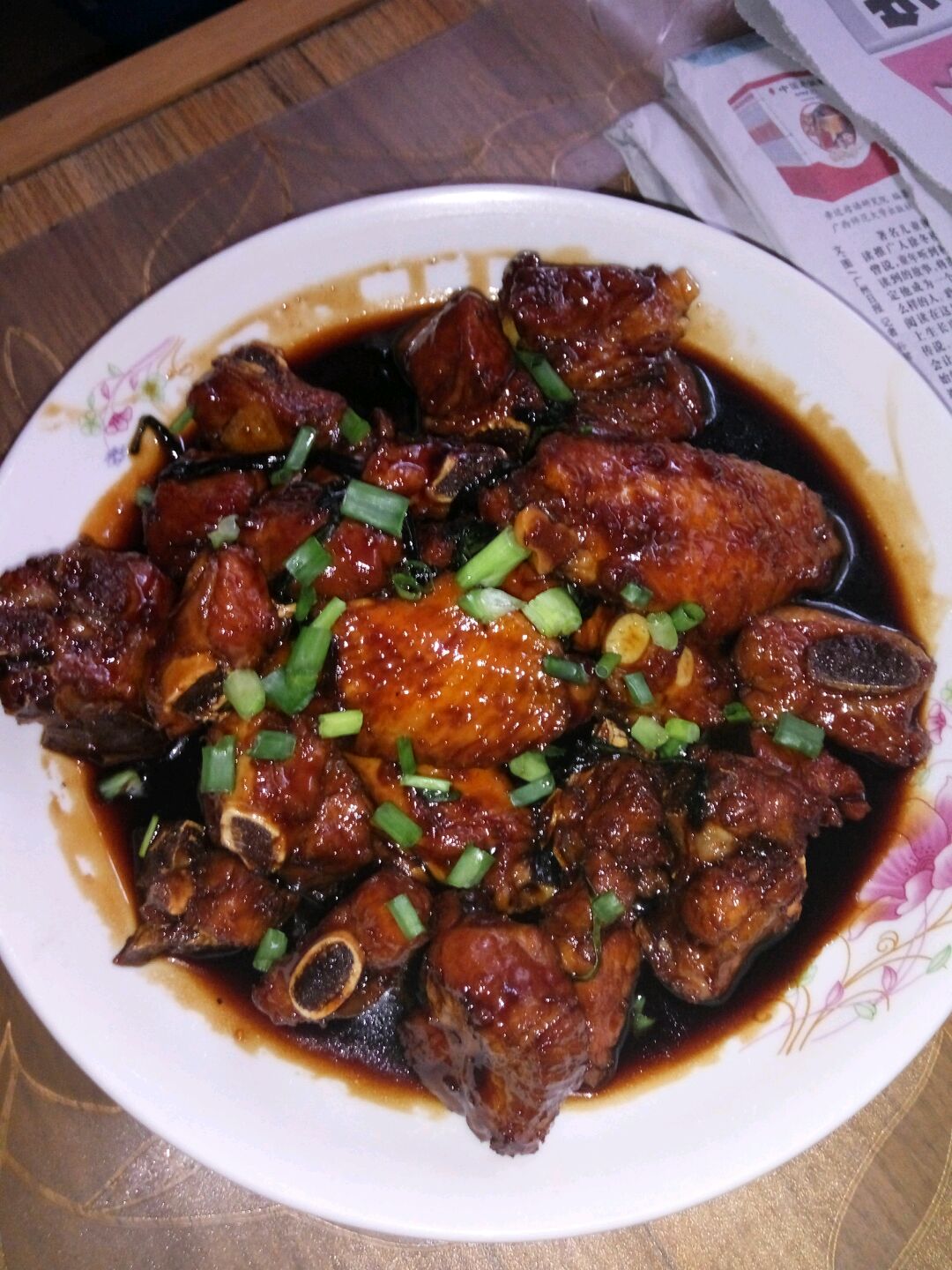 红烧排骨的豌豆_【图解】红烧做法做做好吃怎样做排骨粉浆图片