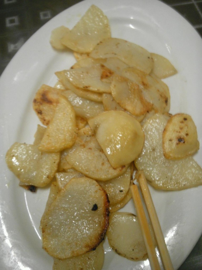 盐煎土豆片