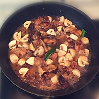 口蘑烧鸡