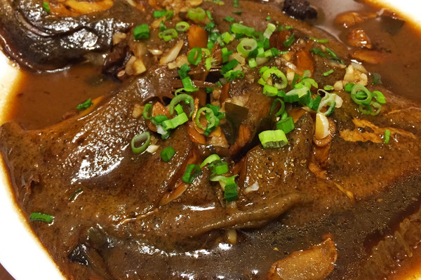 红烧多宝鱼(大菱鲆)