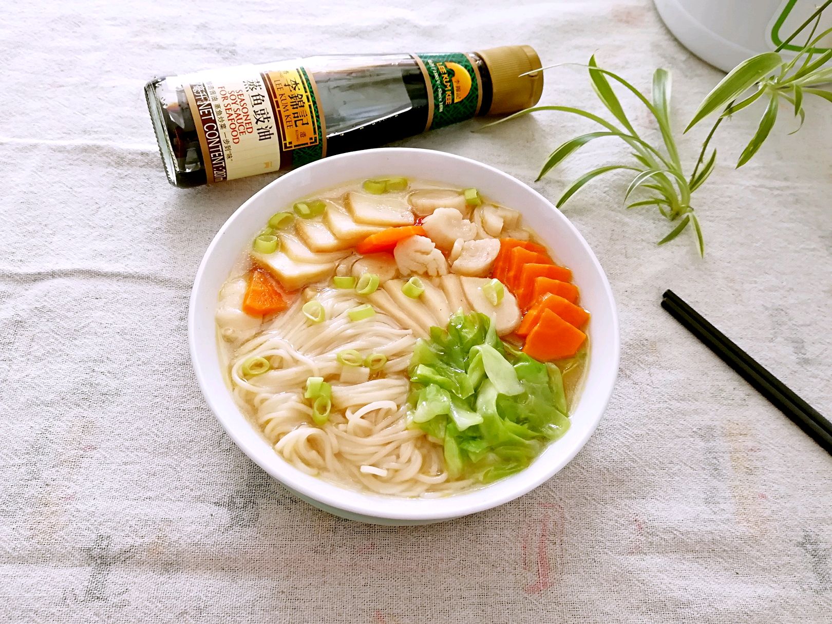 豉油汤面条