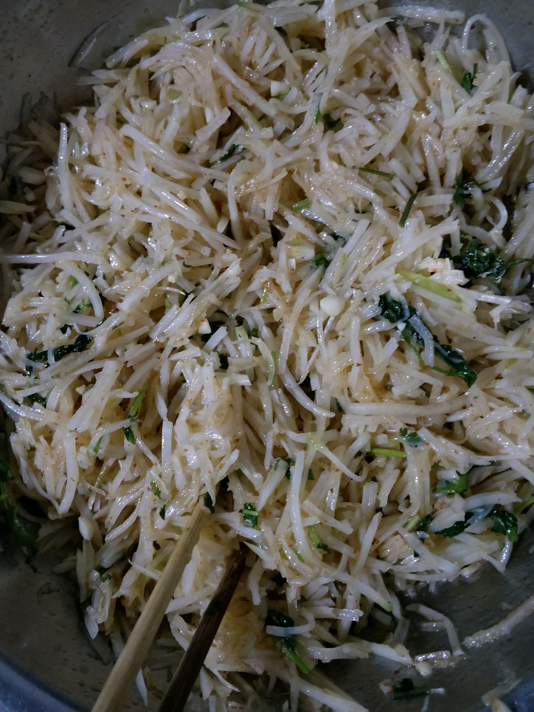凉菜芥菜丝