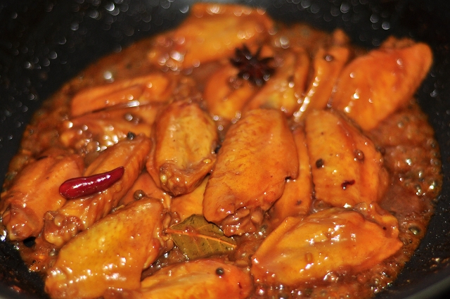 黄焖鸡翅