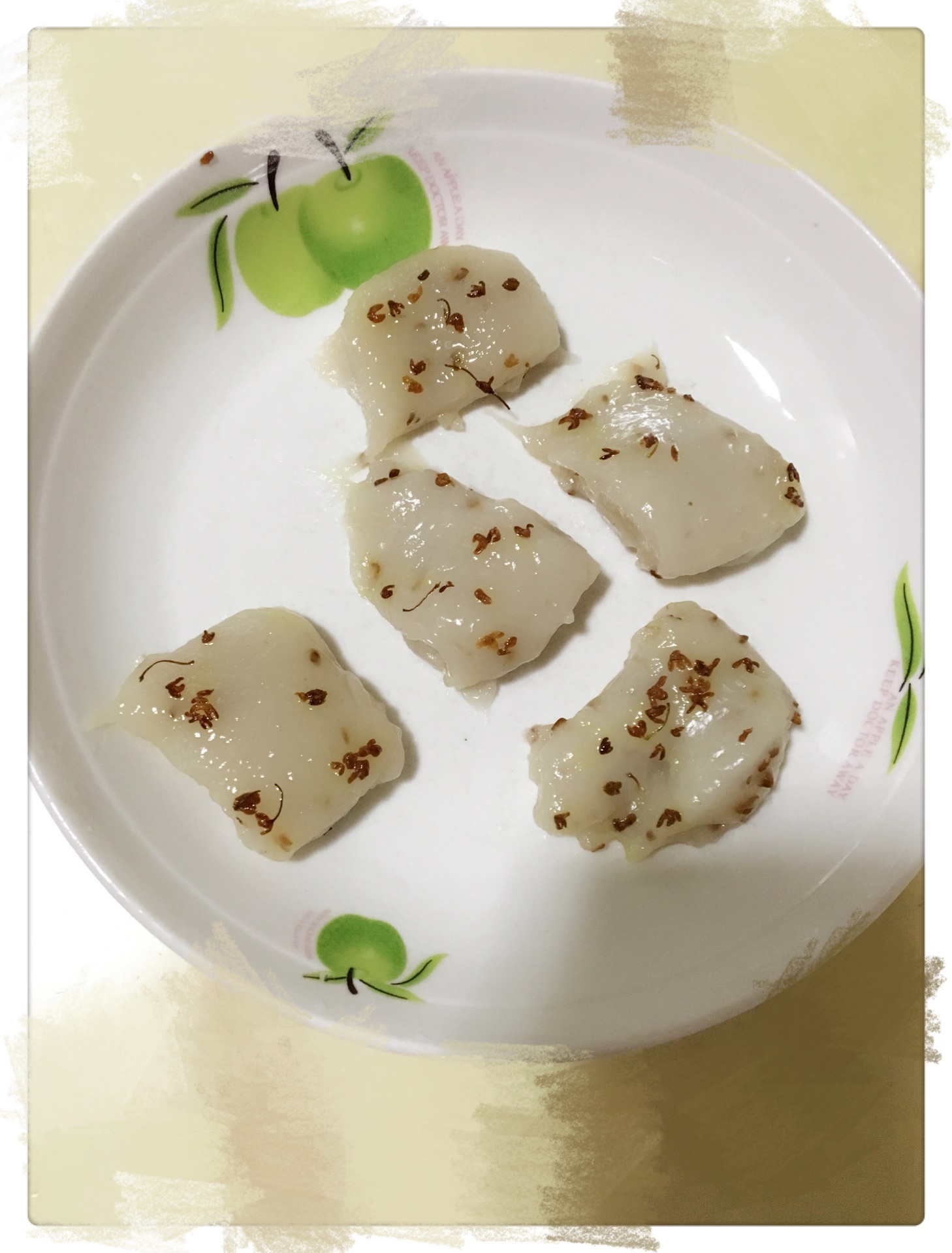 藕粉糯米桂花糕