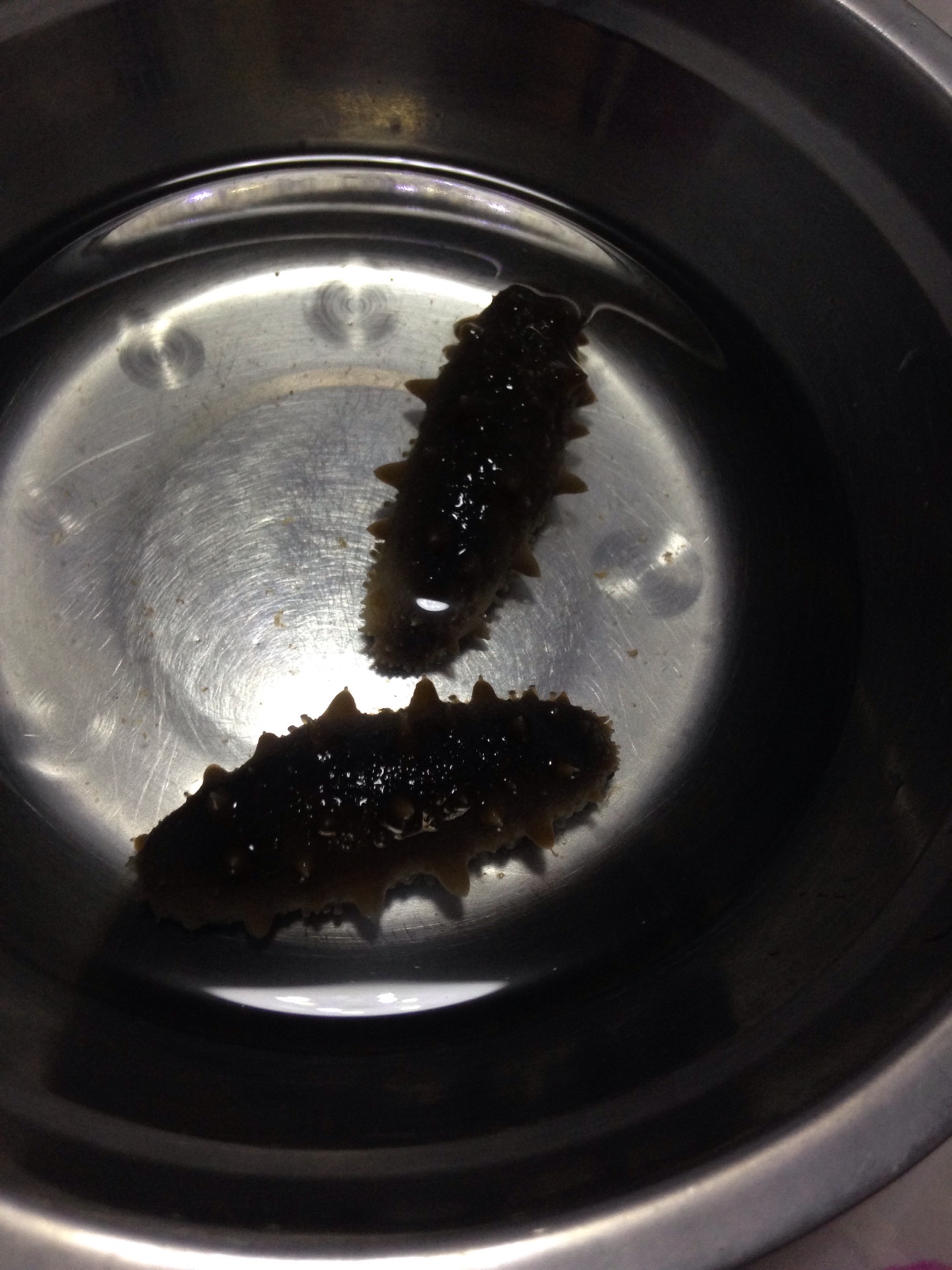 半干干贝的泡发瘦肉海参竹笙图片