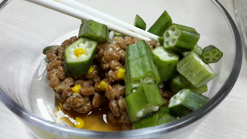 精致凉拌菜 秋葵纳豆怎么烧
