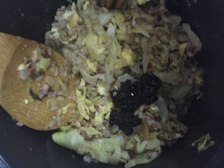 宿舍版剩菜大处理之蛋炒饭