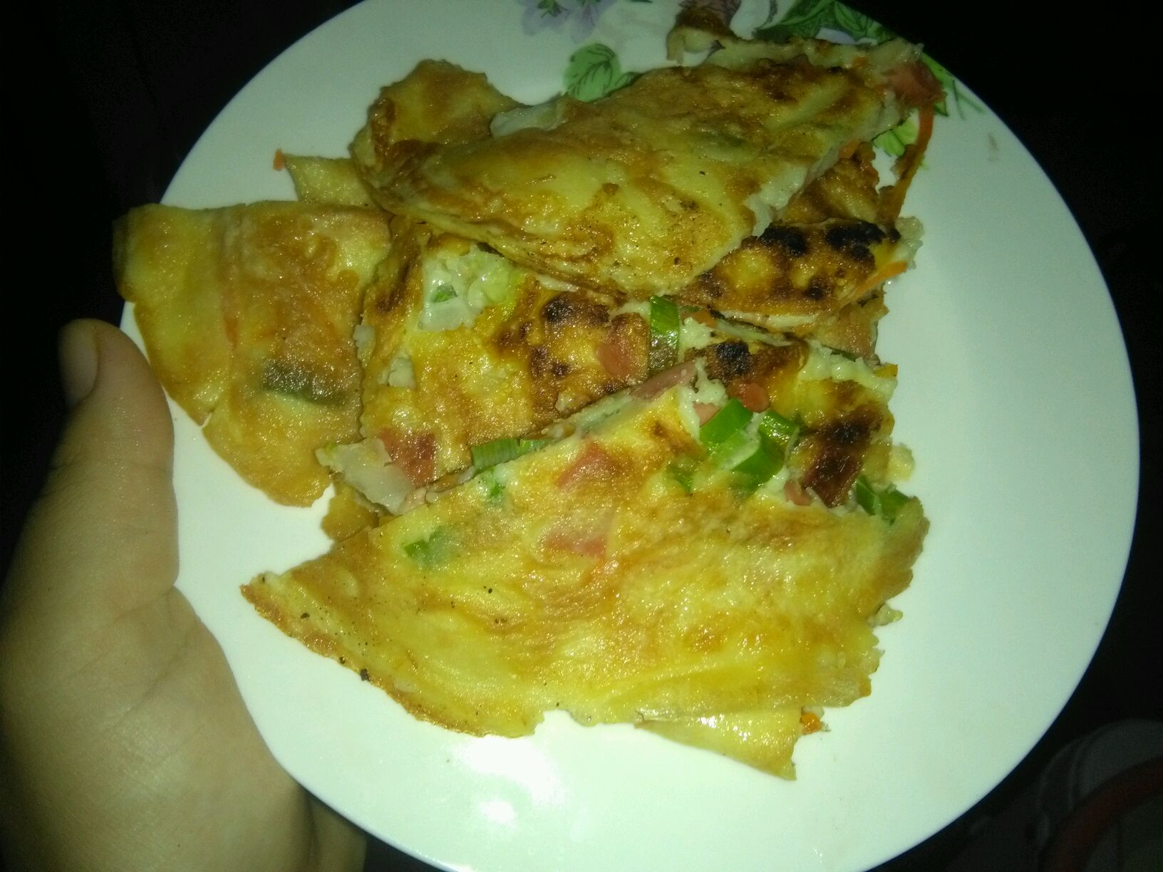 胡萝卜蔬菜饼