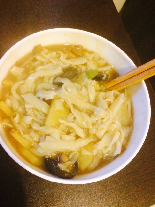 土豆肉片面