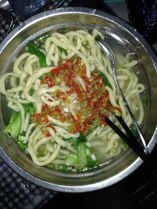 手擀面,手工面