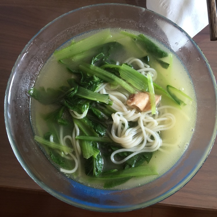 白菜热汤面条做法大全