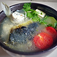 白汁豆腐河豚鱼汤的做法_【图解】白汁豆腐河