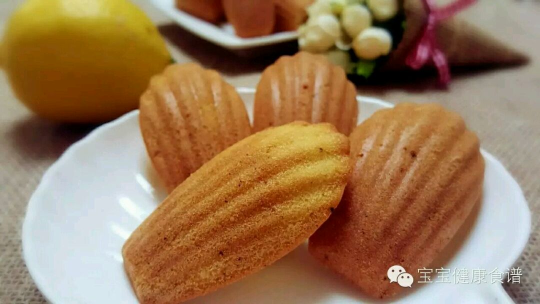 超级简单又美味的幼儿点心,可爱的小贝壳 | 玛德琳蛋糕