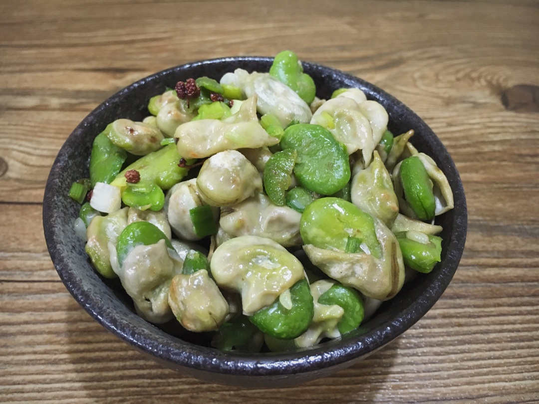 葱香嫩胡豆