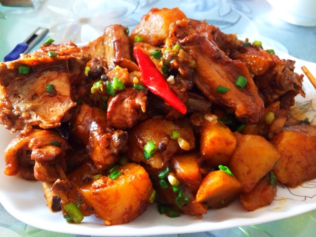 土豆烧鸡