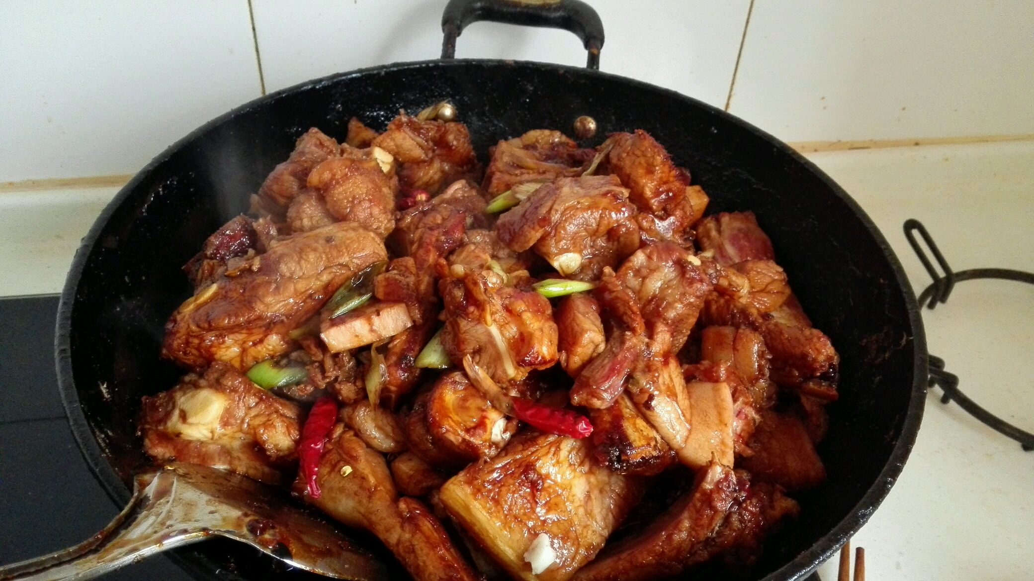 砂锅排骨烩菜