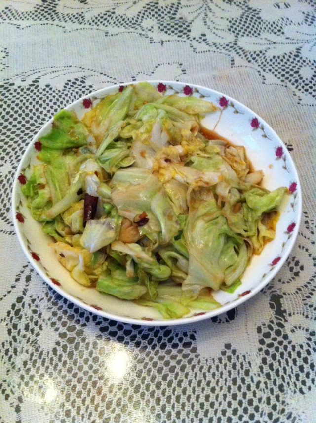 爆炒圆白菜