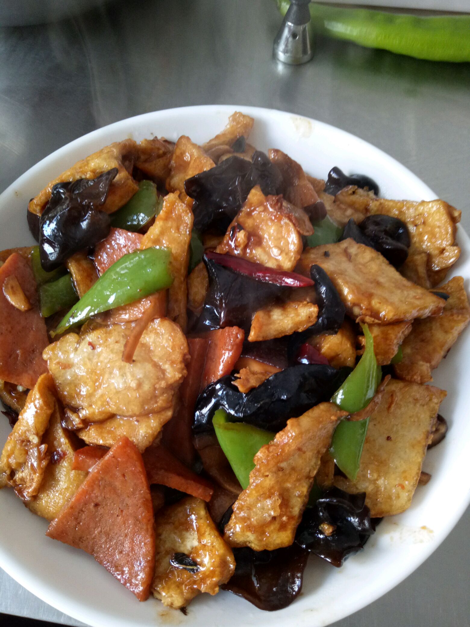 家常溜豆腐的牛排图解6做法韩式料理食谱图片