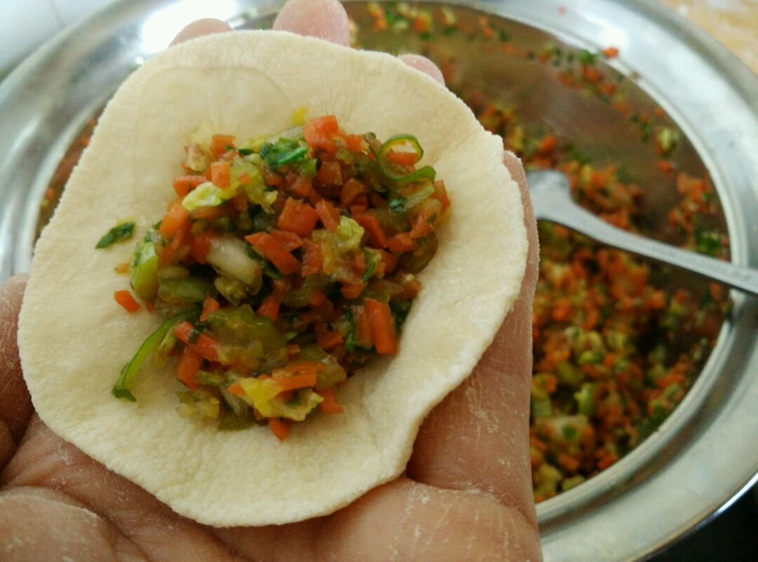 萝卜,白菜,芹菜,(素三鲜)饺子的做解4