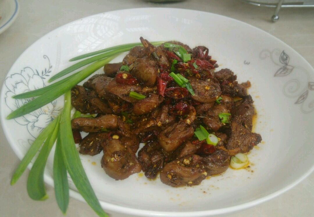 麻辣鸡心(开胃,下饭)