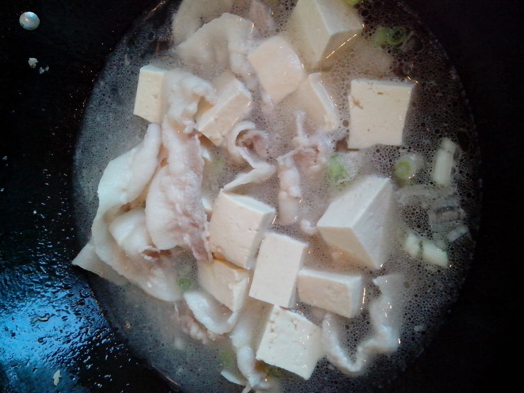白菜五花肉炖冻豆腐怎么做_白菜五花肉炖冻豆腐的做法_苡陌的食光_豆果美食