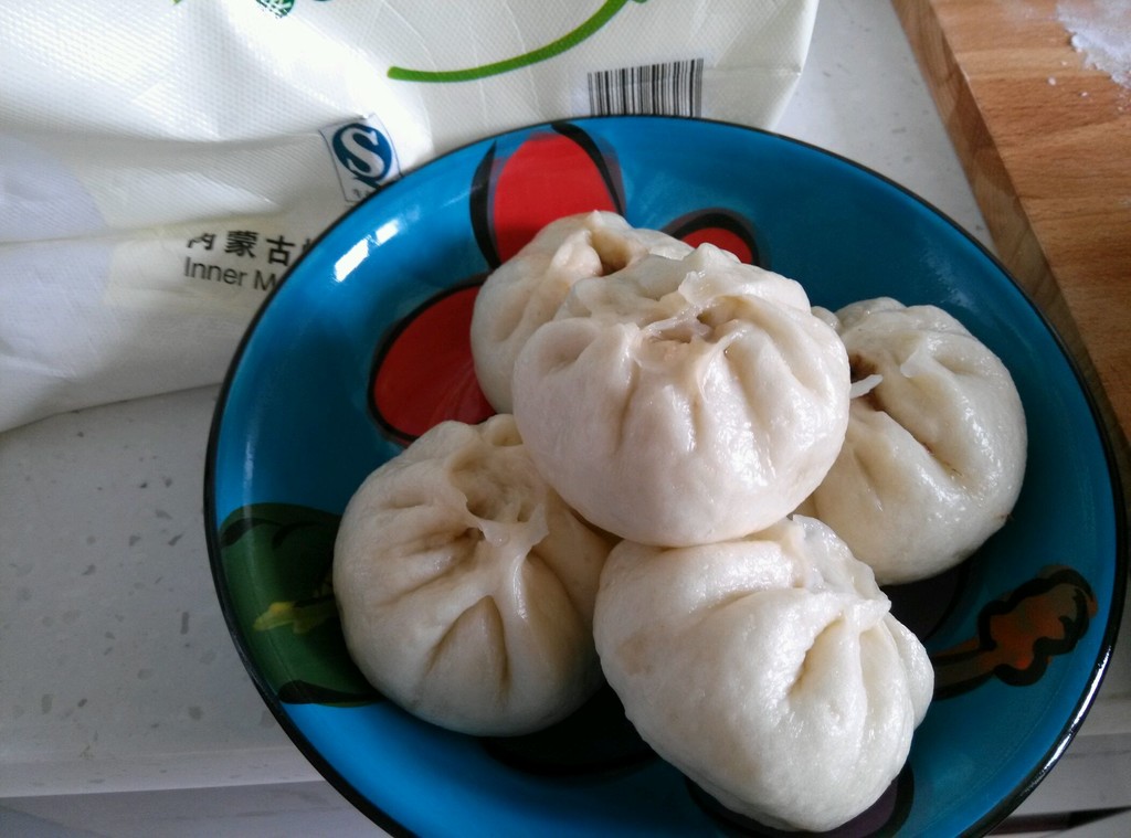 牛肉大葱包子
