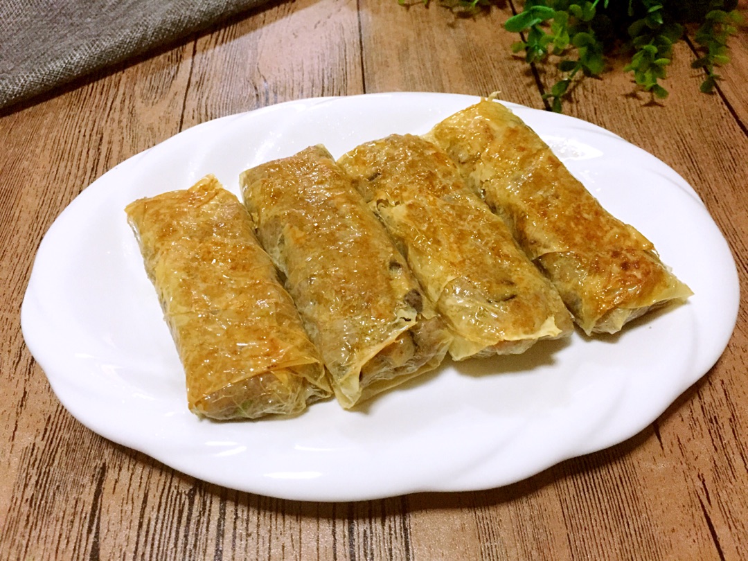 豆皮鸡肉卷的做法_【图解】豆皮鸡肉卷怎么做如何做好吃_豆皮鸡肉卷家常做法大全_快乐小家庭_豆果美食