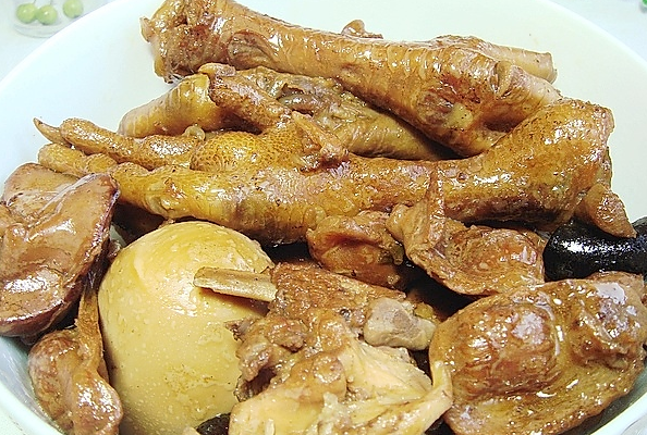 卤鸡杂的做法