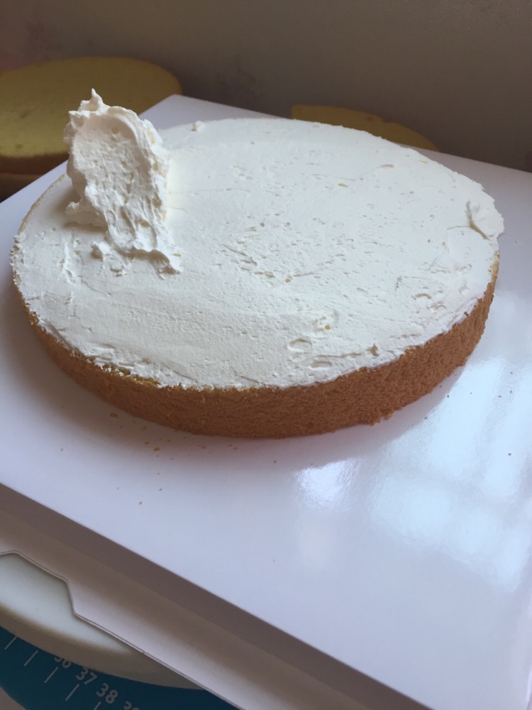 奶油蛋糕的做法图解2