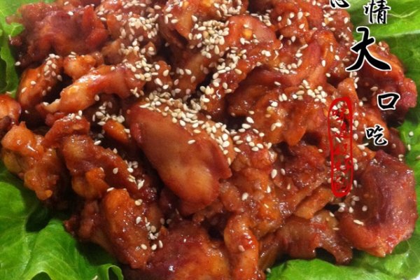 韩式烤鸡腿肉
