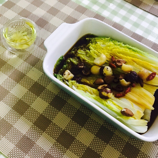 清淡可口素食娃娃菜