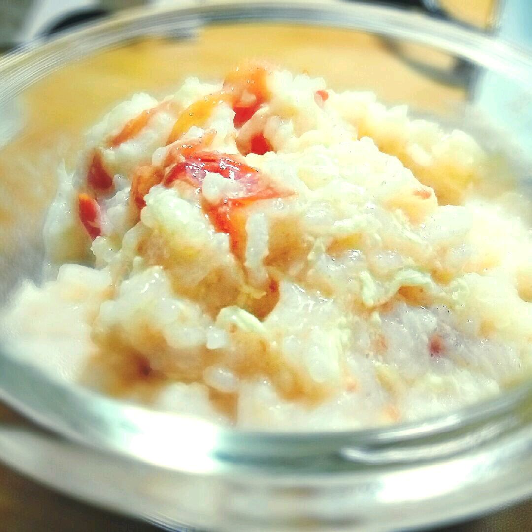 番茄鸡蛋粥