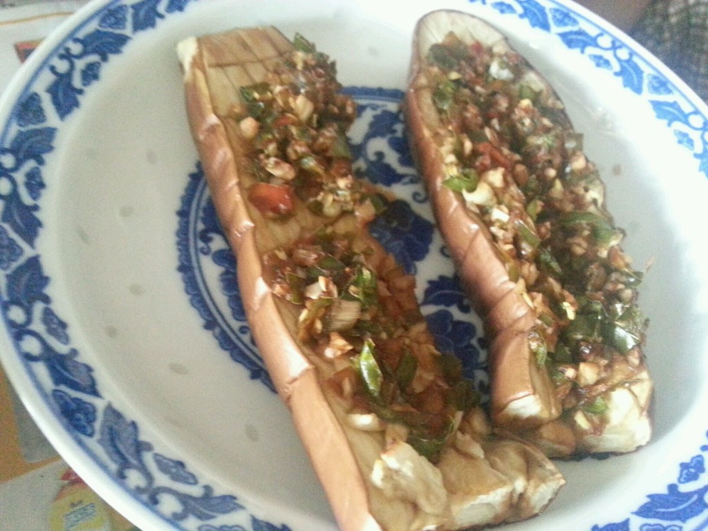 蒜蓉烤茄子的做法_【图解】蒜蓉烤茄子怎么做如何做